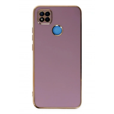 Mey İthalat®   Redmi 9C Kılıf Volet Silikon - Mor