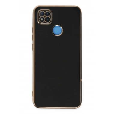 Mey İthalat®   Redmi 9C Kılıf Volet Silikon - Siyah