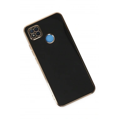 Mey İthalat®   Redmi 9C Kılıf Volet Silikon - Siyah