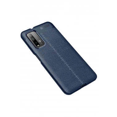 Mey İthalat®   Redmi 9T Kılıf Auto Focus Kapak - Lacivert