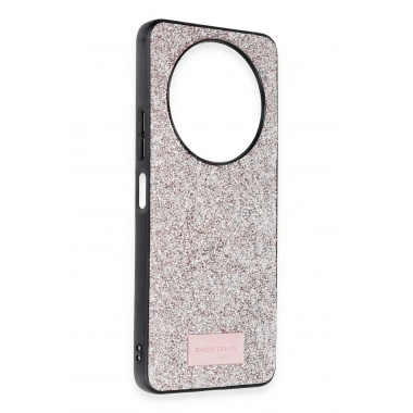 Mey İthalat®   Redmi A3 4G Bright Simli Kapak - Gold