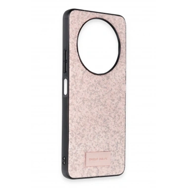 Mey İthalat®   Redmi A3 4G Bright Simli Kapak - Pembe