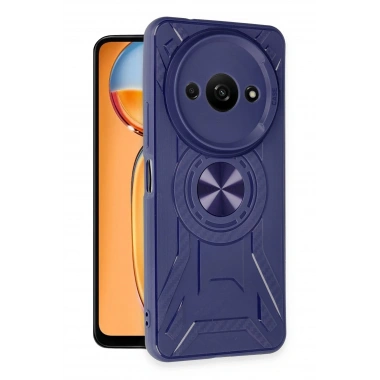 Mey İthalat®   Redmi A3 4G Kılıf Lincoln Silikon - Lacivert