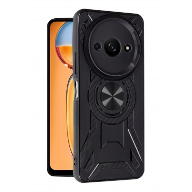 Mey İthalat®   Redmi A3 4G Kılıf Lincoln Silikon - Siyah