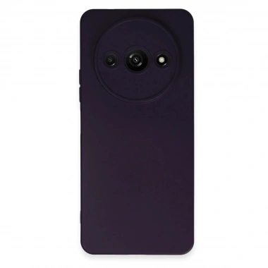 Mey İthalat®   Redmi A3 4G Kılıf Nano içi Kadife Silikon - Mor