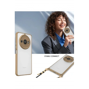 Mey İthalat®   Redmi A3 4G Kılıf Penta Silikon Kılıf - Şeffaf