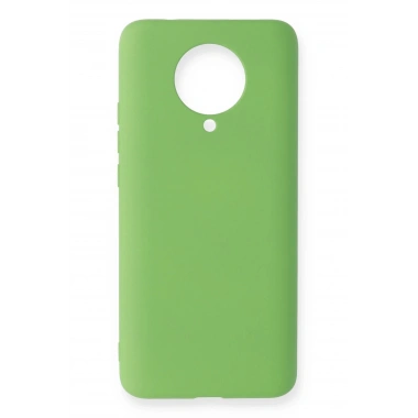 Mey İthalat®   Redmi K30 Pro Kılıf Nano içi Kadife Silikon - Yeşil
