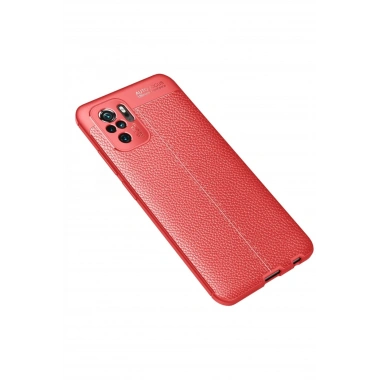 Mey İthalat®   Redmi Note 10 Kılıf Auto Focus Kapak - Kırmızı