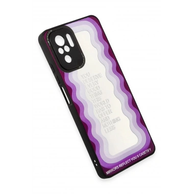 Mey İthalat®   Redmi Note 10 Kılıf Mirror Desenli Kapak - Mirror - 5