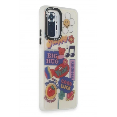 Mey İthalat®   Redmi Note 10 Pro Kılıf Estoril Desenli Kapak - Estoril - 15