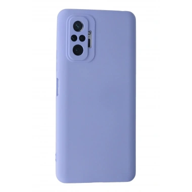 Mey İthalat®   Redmi Note 10 Pro Kılıf Nano içi Kadife Silikon - Lila