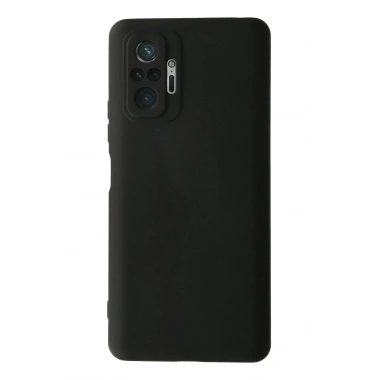 Mey İthalat®   Redmi Note 10 Pro Kılıf Nano içi Kadife Silikon - Siyah