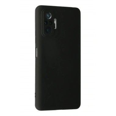 Mey İthalat®   Redmi Note 10 Pro Kılıf Nano içi Kadife Silikon - Siyah