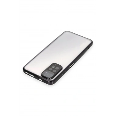 Mey İthalat®   Redmi Note 11 Kılıf  Lensli Silikon - Siyah
