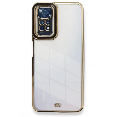 Mey İthalat® Redmi Note 11 Kılıf Liva Lens Silikon - Siyah