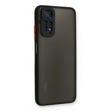 Mey İthalat®   Redmi Note 11 Kılıf Montreal Silikon Kapak - Siyah