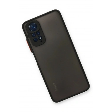 Mey İthalat®   Redmi Note 11 Kılıf Montreal Silikon Kapak - Siyah