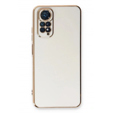 Mey İthalat®   Redmi Note 11 Kılıf Volet Silikon - Beyaz
