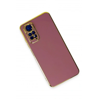 Mey İthalat®   Redmi Note 11 Kılıf Volet Silikon - Kırmızı