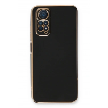Mey İthalat®   Redmi Note 11 Kılıf Volet Silikon - Siyah
