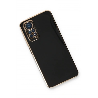 Mey İthalat®   Redmi Note 11 Kılıf Volet Silikon - Siyah