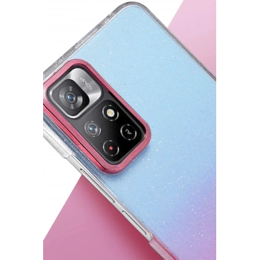 Mey İthalat® Redmi Note 11 Pro Glossy Kapak - Mavi