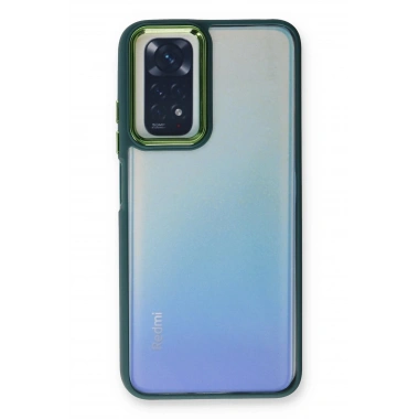Mey İthalat® Redmi Note 11 Pro Kılıf Dora Kapak - Haki Yeşil