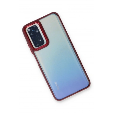 Mey İthalat® Redmi Note 11 Pro Kılıf Dora Kapak - Kırmızı
