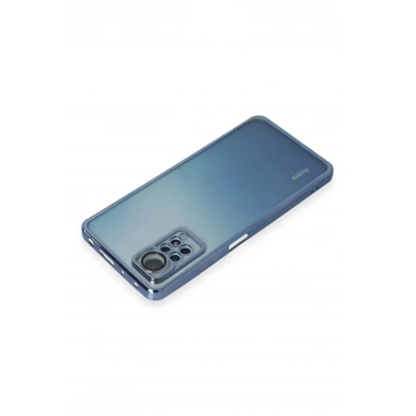 Mey İthalat®   Redmi Note 11 Pro Kılıf  Lensli Silikon - Açık Mavi