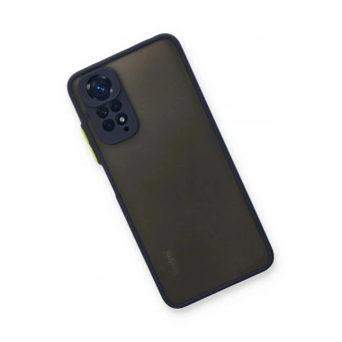 Mey İthalat®   Redmi Note 11 Pro Kılıf Montreal Silikon Kapak - Lacivert