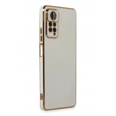 Mey İthalat®   Redmi Note 11 Pro Kılıf Volet Silikon - Beyaz
