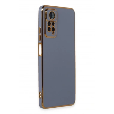 Mey İthalat®   Redmi Note 11 Pro Kılıf Volet Silikon - Mavi