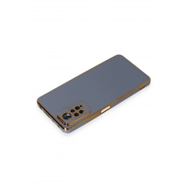 Mey İthalat®   Redmi Note 11 Pro Kılıf Volet Silikon - Mavi