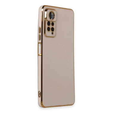 Mey İthalat®   Redmi Note 11 Pro Kılıf Volet Silikon - Pembe