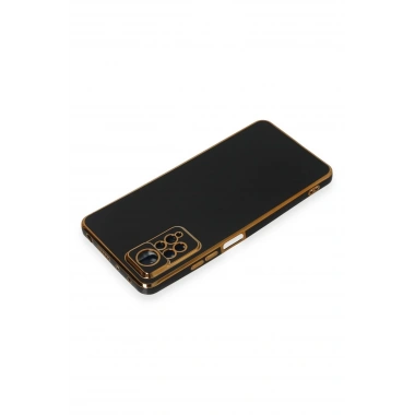 Mey İthalat®   Redmi Note 11 Pro Kılıf Volet Silikon - Siyah