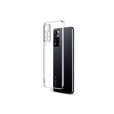 Mey İthalat®   Redmi Note 11 Pro Plus 5G Kılıf Lüx Şeffaf Silikon