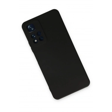 Mey İthalat®   Redmi Note 11 Pro Plus 5G Kılıf Nano içi Kadife Silikon - Siyah