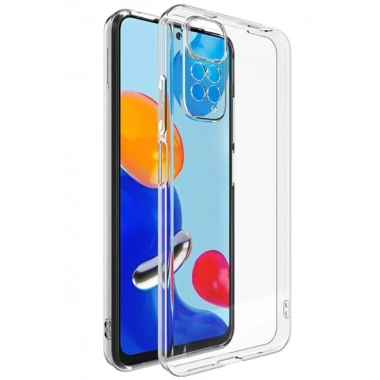 Mey İthalat®   Redmi Note 11S Kılıf Lüx Şeffaf Silikon
