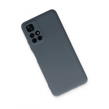Mey İthalat®   Redmi Note 11T Kılıf Nano içi Kadife Silikon - Gri