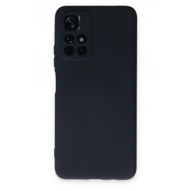 Mey İthalat®   Redmi Note 11T Kılıf Nano içi Kadife Silikon - Lacivert
