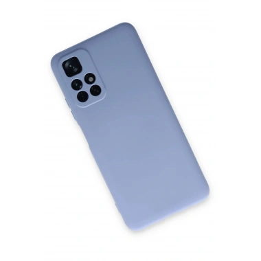Mey İthalat®   Redmi Note 11T Kılıf Nano içi Kadife Silikon - Lila