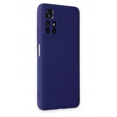 Mey İthalat®   Redmi Note 11T Kılıf Nano içi Kadife Silikon - Mor
