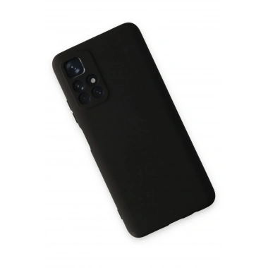 Mey İthalat®   Redmi Note 11T Kılıf Nano içi Kadife Silikon - Siyah