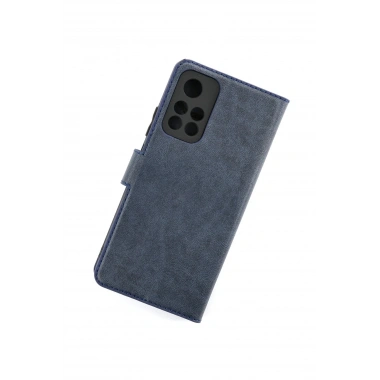 Mey İthalat®   Redmi Note 11T Kılıf Trend S Plus Kapaklı Kılıf - Lacivert