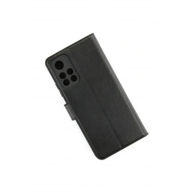 Mey İthalat®   Redmi Note 11T Kılıf Trend S Plus Kapaklı Kılıf - Siyah