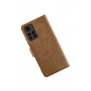 Mey İthalat®   Redmi Note 11T Kılıf Trend S Plus Kapaklı Kılıf - Taba