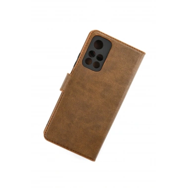 Mey İthalat®   Redmi Note 11T Kılıf Trend S Plus Kapaklı Kılıf - Taba