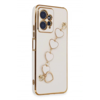Mey İthalat®   Redmi Note 12 4G Kılıf Esila Silikon - Beyaz