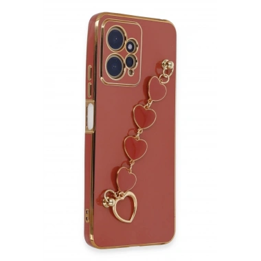 Mey İthalat®   Redmi Note 12 4G Kılıf Esila Silikon - Kırmızı