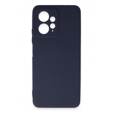 Mey İthalat®   Redmi Note 12 4G Kılıf First Silikon - Lacivert